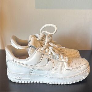 Nike White Leather Sneakers